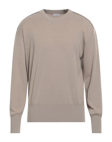 Burberry Man Sweater Khaki Size S Wool In Beige