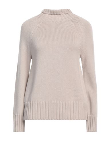 'S MAX MARA 'S MAX MARA WOMAN TURTLENECK BEIGE SIZE XS WOOL, CASHMERE 