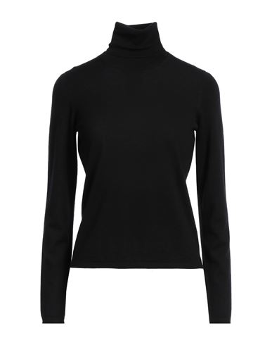 Shop Max Mara Sfilata Woman Turtleneck Black Size L Cashmere