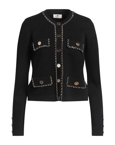 Strickjacke Damen Schwarz 38 Damen