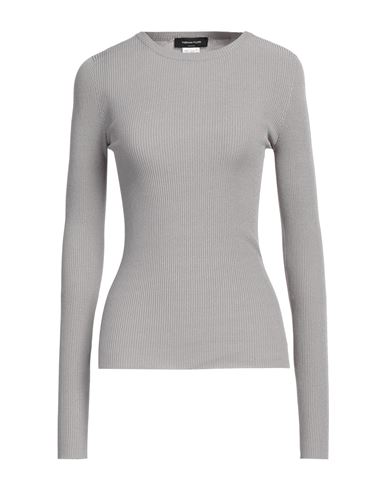 FABIANA FILIPPI FABIANA FILIPPI WOMAN SWEATER GREY SIZE 4 VISCOSE, POLYESTER 