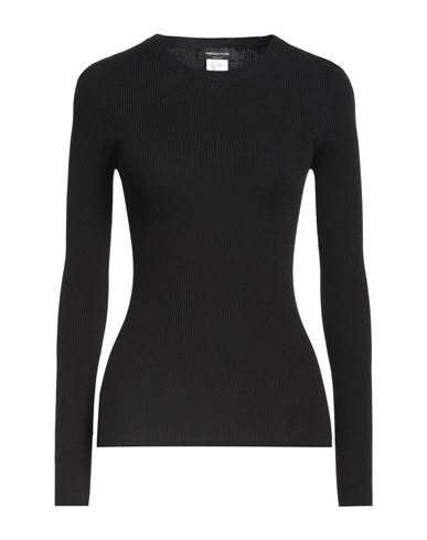 Fabiana Filippi Woman Sweater Black Size 8 Viscose, Polyester In Black