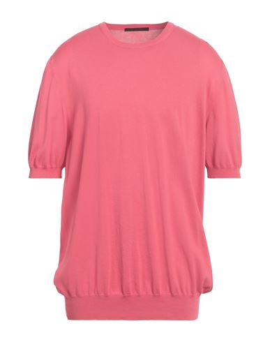 Viadeste Man Sweater Fuchsia Size 50 Cotton