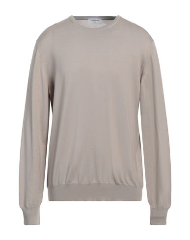 Gran Sasso Man Sweater Khaki Size 44 Virgin Wool In Beige