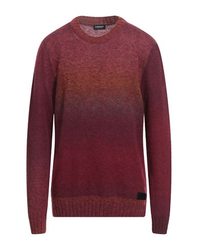 Dondup Man Sweater Garnet Size 44 Alpaca Wool, Wool, Polyamide