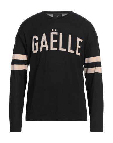 Gaelle Paris Gaëlle Paris Man Sweater Black Size Xxl Cotton In Black