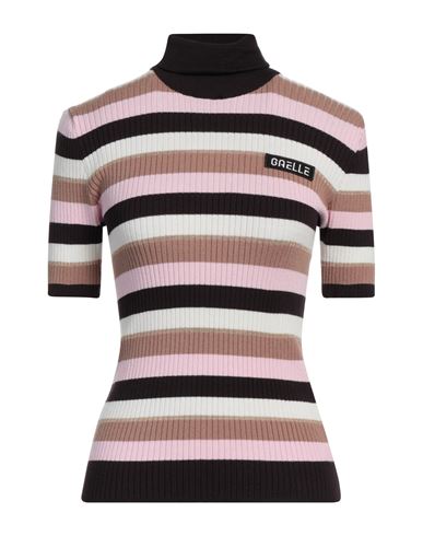 Gaelle Paris Gaëlle Paris Woman Turtleneck Pink Size 1 Viscose, Polyester, Polyamide In Pink