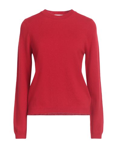 Daniele Fiesoli Collezione N_01 Woman Sweater Red Size L Merino Wool, Cashmere