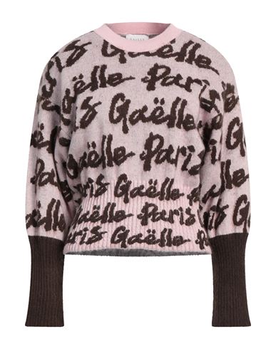 GAELLE PARIS GAËLLE PARIS WOMAN SWEATER PINK SIZE 1 POLYAMIDE, WOOL, VISCOSE, ACRYLIC, MOHAIR WOOL 