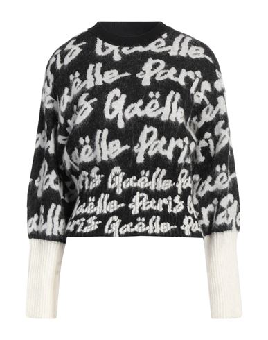 Shop Gaelle Paris Gaëlle Paris Woman Sweater Black Size 1 Polyamide, Wool, Viscose, Acrylic, Mohair Wool