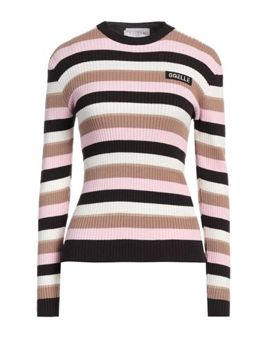 GAELLE PARIS GAËLLE PARIS WOMAN SWEATER PINK SIZE 1 VISCOSE, POLYESTER, POLYAMIDE 
