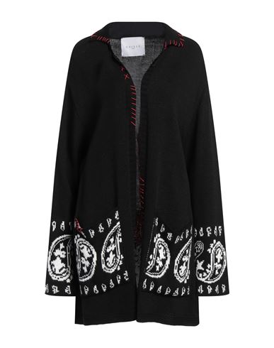 Gaelle Paris Gaëlle Paris Woman Cardigan Black Size 1 Acrylic In Black