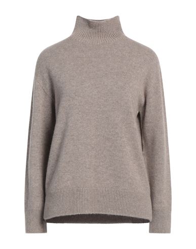 'S MAX MARA 'S MAX MARA WOMAN TURTLENECK TAUPE SIZE S CASHMERE 