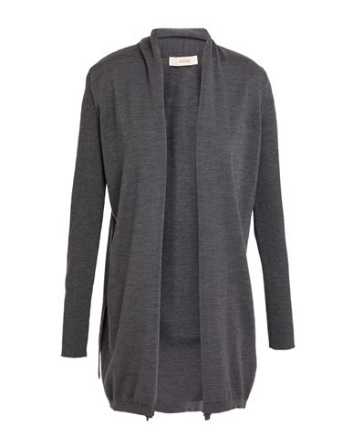 Jucca Woman Cardigan Grey Size Xl Virgin Wool In Grey