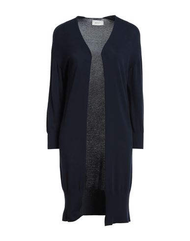 Vicolo Woman Cardigan Navy Size Onesize Viscose, Polyacrylic In Multi
