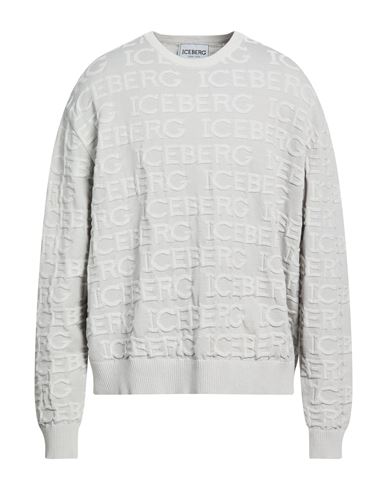 Pullover Hombre Gris perla 3XL Hombre