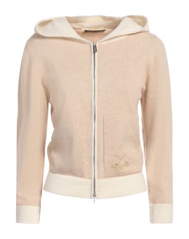 Fabiana Filippi Woman Cardigan Beige Size 10 Cashmere In Beige