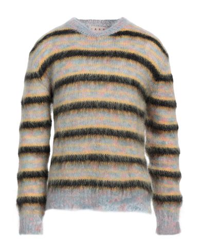 MARNI MARNI MAN SWEATER SKY BLUE SIZE 40 MOHAIR WOOL, POLYAMIDE, WOOL 