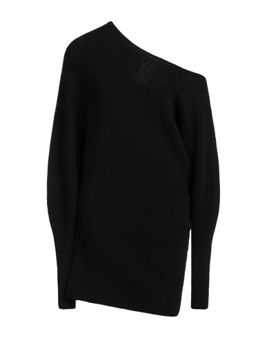 Shop Philosophy Di Lorenzo Serafini Woman Sweater Black Size 8 Acrylic, Virgin Wool