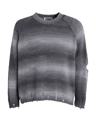 A Paper Kid Distressed-effect Cut-out Jumper In Grey