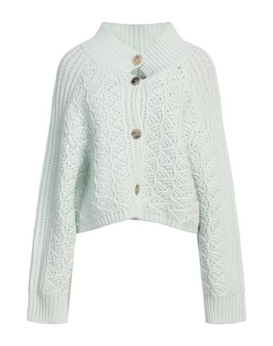 Fabiana Filippi Woman Cardigan Light Green Size 4 Virgin Wool, Silk, Cashmere In Green