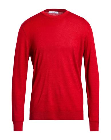 Masq Man Sweater Red Size 42 Merino Wool In Red