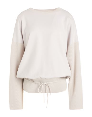 Fabiana Filippi Woman Sweater Light Grey Size 4 Virgin Wool, Silk, Cashmere, Polyamide, Elastane