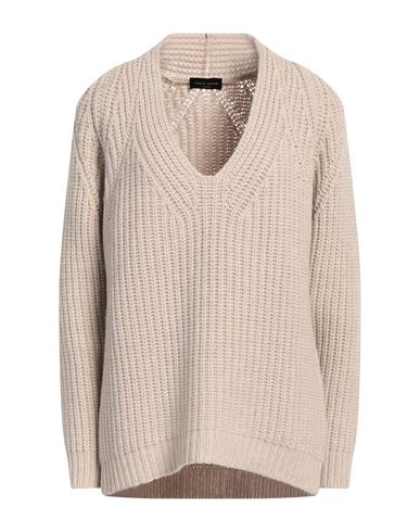 Roberto Collina Woman Sweater Beige Size Xs Wool, Cashmere In Neutral