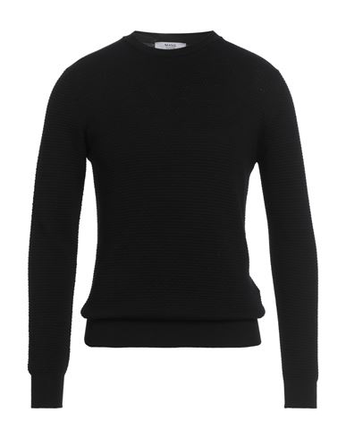 Shop +39 Masq Man Sweater Black Size 38 Merino Wool