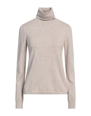 Max Mara Studio Woman Turtleneck Light Grey Size S Wool, Cashmere In Grey