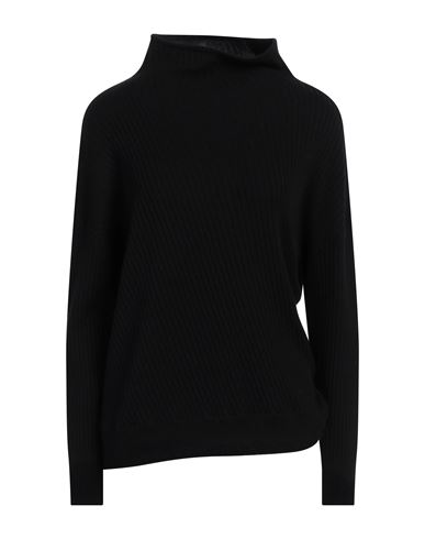 Max Mara Studio Woman Turtleneck Black Size L Wool, Cashmere In Black