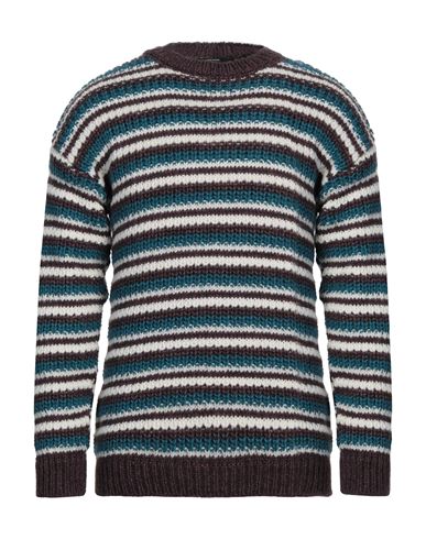 Takeshy Kurosawa Man Sweater Deep Teal Size Xl Acrylic, Wool, Alpaca Wool