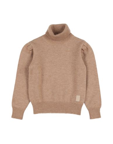 ELEVENTY ELEVENTY TODDLER GIRL TURTLENECK CAMEL SIZE 6 WOOL, MOHAIR WOOL, POLYAMIDE, CASHMERE 