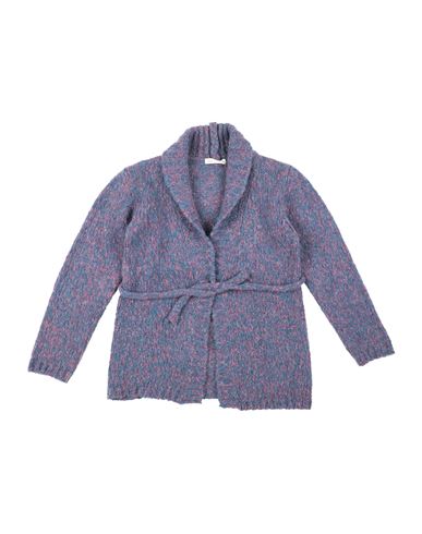 ZHOE & TOBIAH ZHOE & TOBIAH TODDLER GIRL CARDIGAN PURPLE SIZE 4 ALPACA WOOL, WOOL, POLYAMIDE 