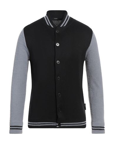 Takeshy Kurosawa Man Cardigan Black Size Xxl Polyamide, Merino Wool, Acrylic