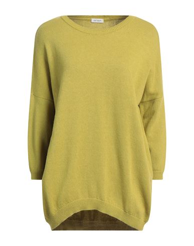 Knit Knit Woman Sweater Lime Green Size M Polyamide, Wool, Viscose, Cashmere
