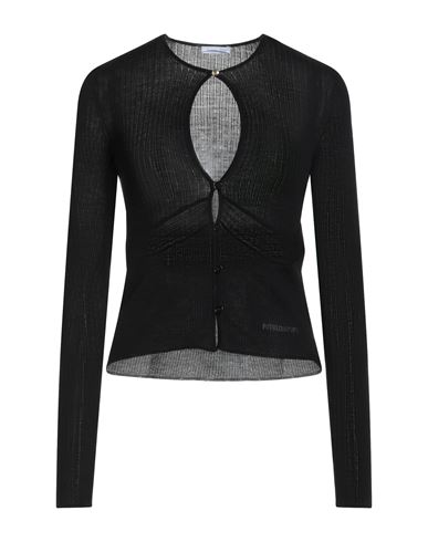 Patrizia Pepe Woman Cardigan Black Size 0 Wool In Black