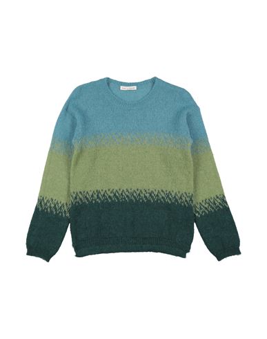 ZHOE & TOBIAH ZHOE & TOBIAH TODDLER GIRL SWEATER LIGHT BLUE SIZE 4 ALPACA WOOL, POLYAMIDE, VIRGIN WOOL 