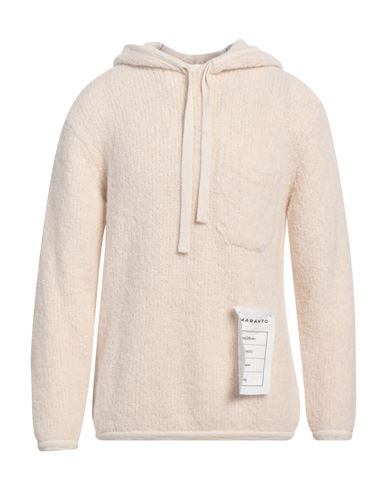 Shop Amaranto Man Sweater Beige Size Xxl Acrylic, Alpaca Wool, Polyamide, Wool