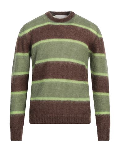 AMARANTO AMARANTO MAN SWEATER GREEN SIZE XXL MOHAIR WOOL, POLYAMIDE, WOOL 