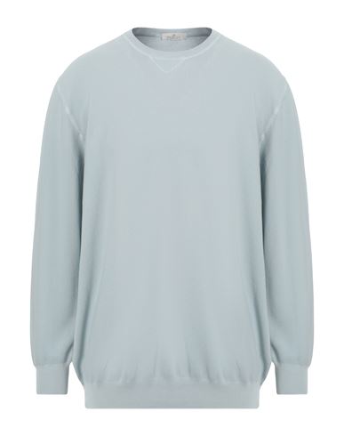 Panicale Man Sweater Sky Blue Size 48 Cotton