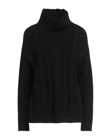 Rollkragenpullover Damen Schwarz L,M,S Damen