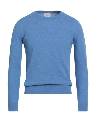 AQUASCUTUM ACTIVE AQUASCUTUM ACTIVE MAN SWEATER AZURE SIZE XS WOOL, CASHMERE 