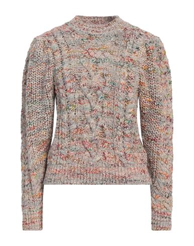 ISABEL MARANT ÉTOILE MARANT ÉTOILE WOMAN SWEATER BEIGE SIZE 10 ACRYLIC, WOOL 