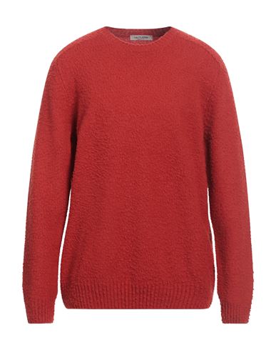 La Fileria Man Sweater Red Size 46 Virgin Wool