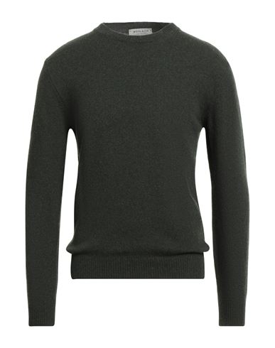Wool & Co Man Sweater Dark Green Size M Wool, Polyamide