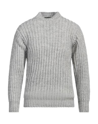 En Avance Man Sweater Light Grey Size Xl Acrylic, Mohair Wool, Wool