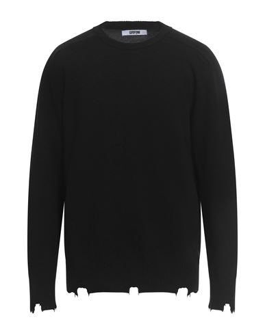 Grifoni Man Sweater Black Size 42 Virgin Wool