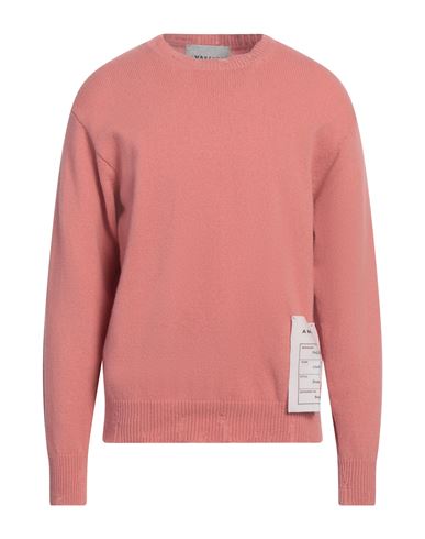 AMARANTO AMARANTO MAN SWEATER ANTIQUE ROSE SIZE L WOOL, CASHMERE 