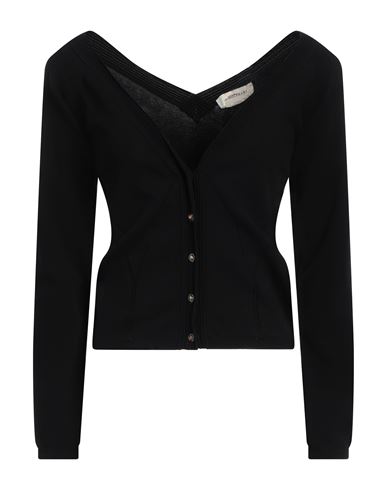 Anna Molinari Woman Cardigan Black Size 4 Viscose, Polyester